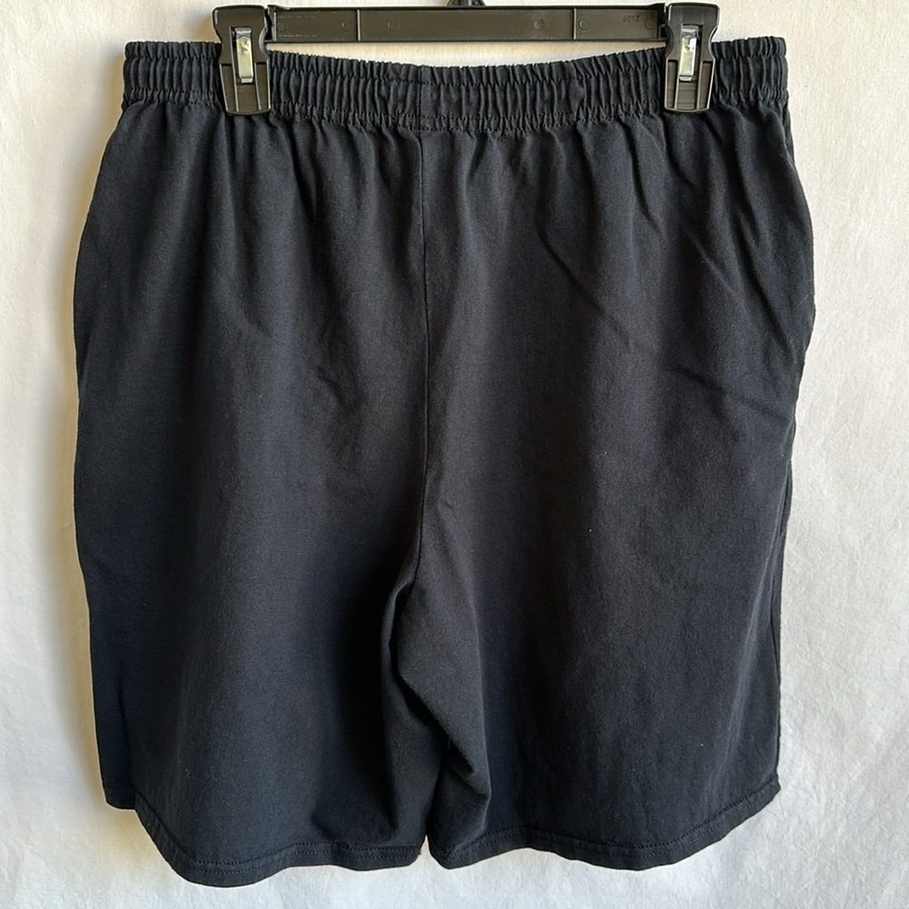 Russell Athletic black drawstring athletic shorts, size L - Picture 4 of 6